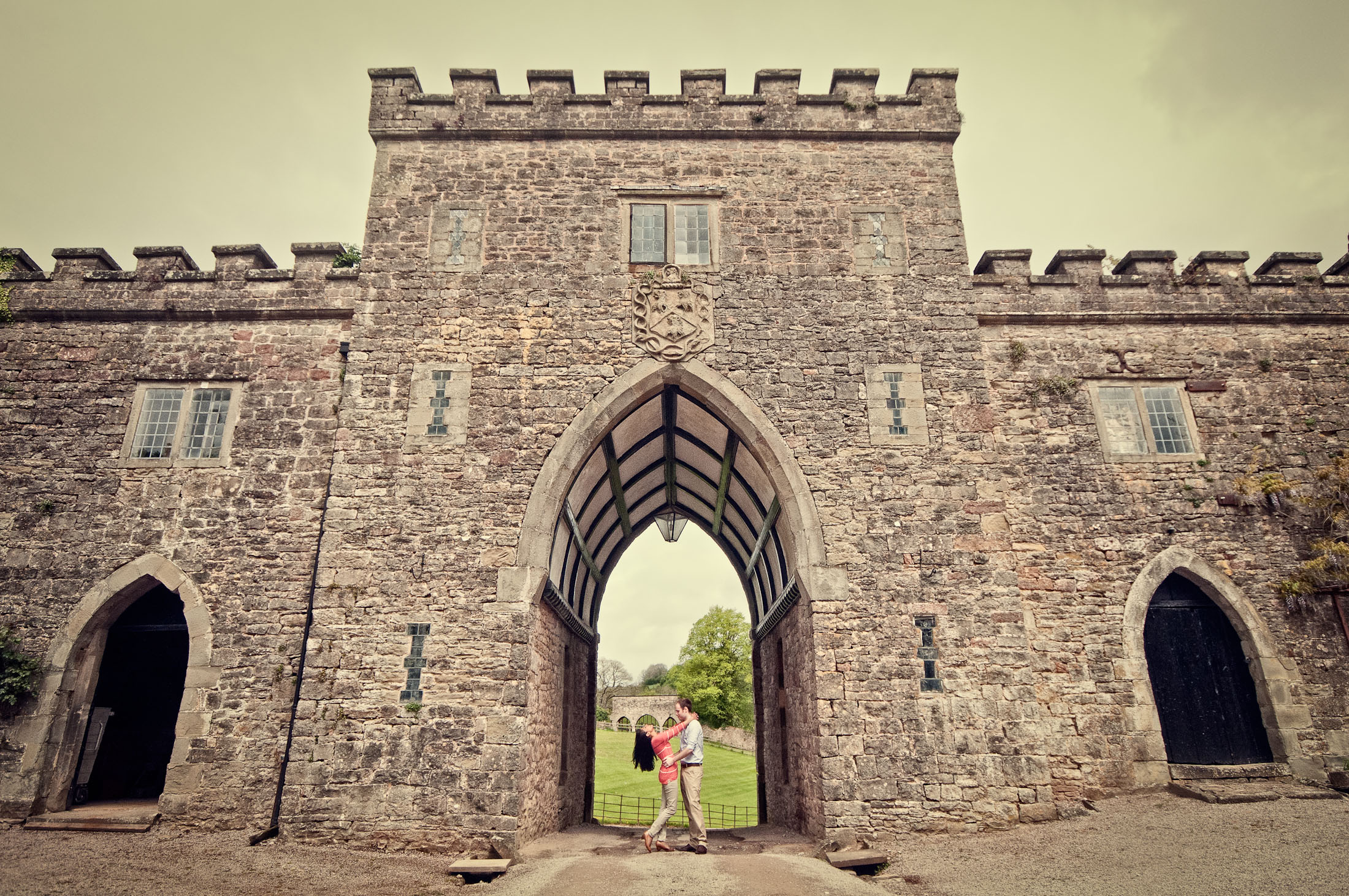 Clearwell Castle Wedding Photography -11