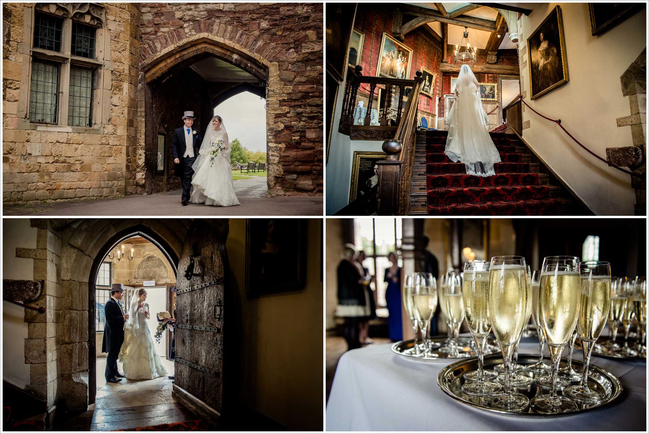 Berkeley Castle wedding photography