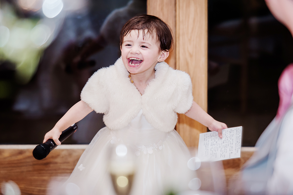 Kingscote Barn wedding speeches