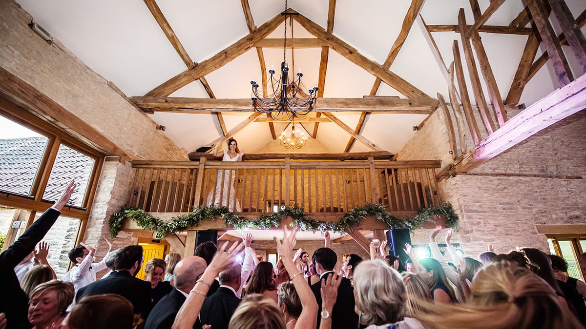 Kingscote Barn wedding venue