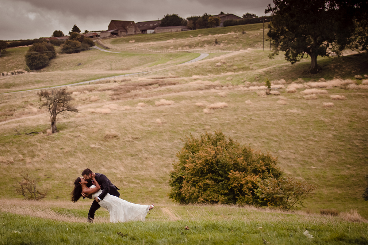 Spectacular view at Kingscote Barn